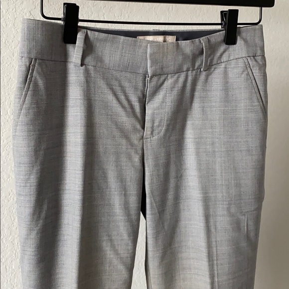 Banana Republic Gray Pinstripe Slack - Picture 2 of 3